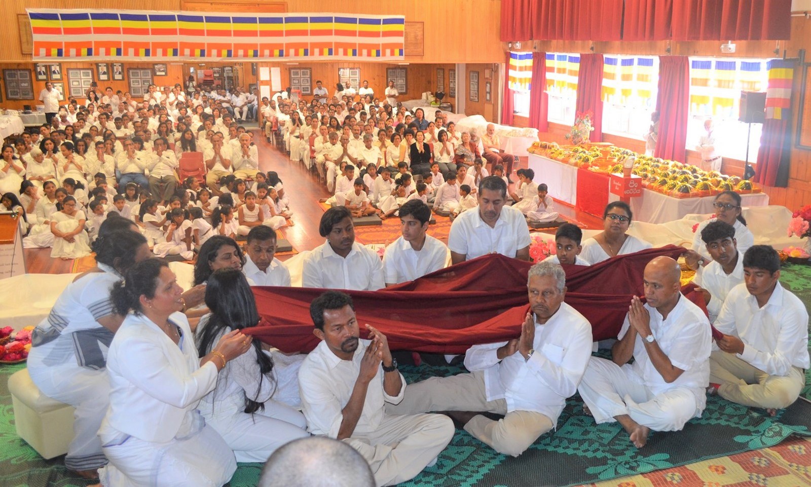 4 Robe offering ceremony